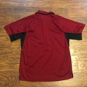 Shirts - Red/Black FSU Florida State Seminoles Polo Shirt Shirts - Red/Black FSU Florida State Seminoles Polo Shirt